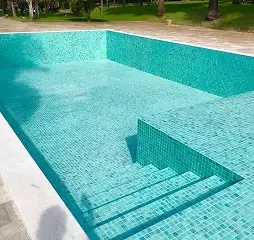 Revestimento de pastilhas para piscina